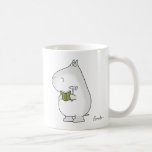 Vaguely Competent Hippo by Sandra Boynton Coffee Mug<br><div class="desc">"Ready,  Willing,  and Vaguely Competent." A hippo with grit,  determination,  and marginal skills takes on the world.</div>