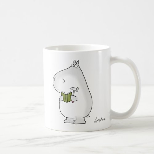 Vaguely Competent Hippo by Sandra Boynton Coffee Mug
