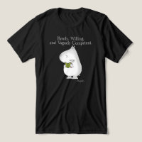 Vaguely Competent Hippo by Sandra Boynton T-Shirt
