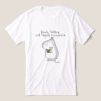 Vaguely Competent Hippo by Sandra Boynton Tri-Blend Shirt