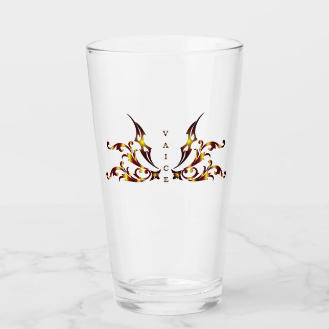 VaIce Drinkware Glass (Front)
