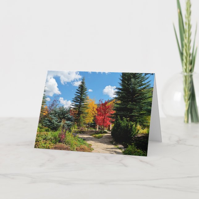Vail Autumn Card (Front)