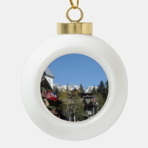 Vail Ceramic Ornament