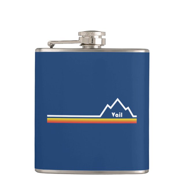 Vail, Colorado Flask (Front)