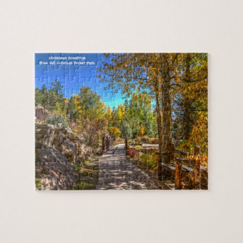 Vail Colorado Forest Park Jigsaw Puzzle