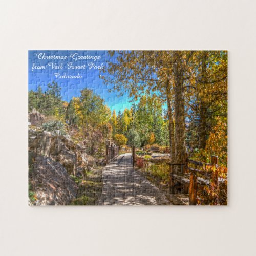 Vail Colorado Forest Park  Jigsaw Puzzle