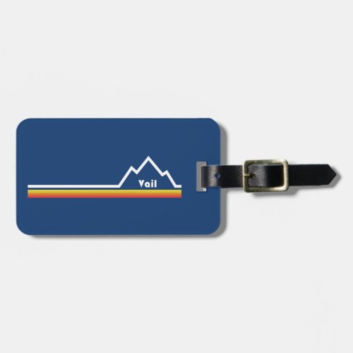 Vail Colorado Luggage Tag