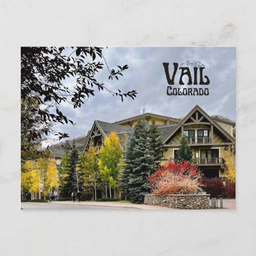 Vail Colorado Postcard