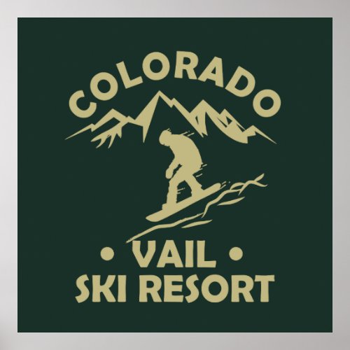 Vail Colorado Poster