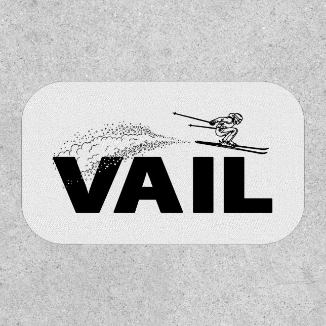 Vail Colorado Ski Jumper Patch (Front)
