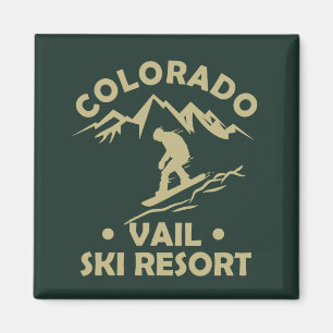 Vail Colorado ski resort Magnet