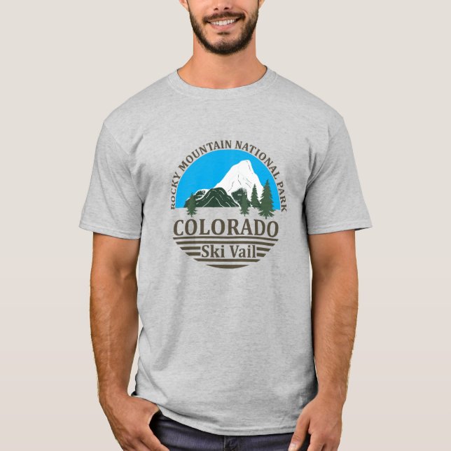 Vail Colorado ski resort T-Shirt (Front)