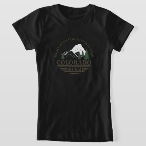 Vail Colorado ski resort vintage T_Shirt