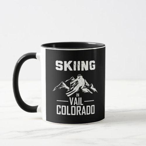 Vail Colorado Skier Mug