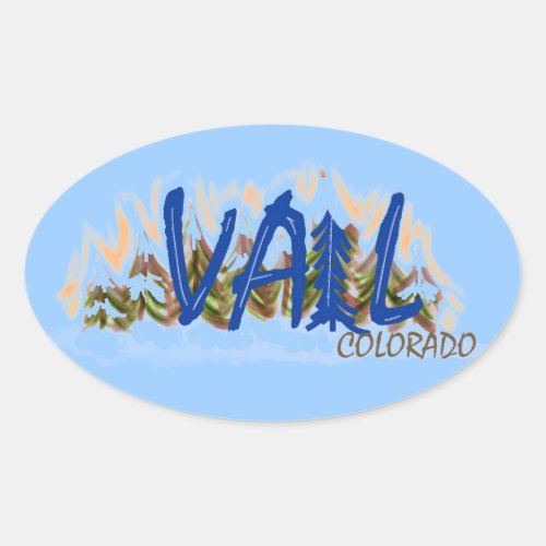 Vail Colorado sticker