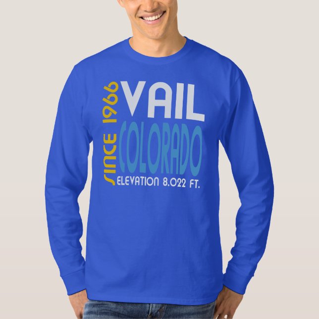 Vail, Colorado T-Shirt (Front)