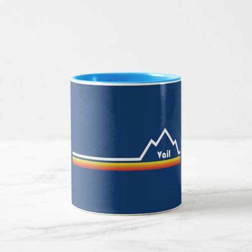 Vail Colorado Two_Tone Coffee Mug