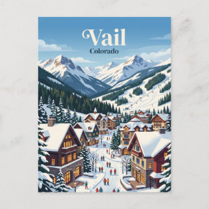 Vail, Colorado, USA Postcard