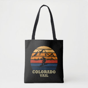 Vail Colorado vintage Tote Bag