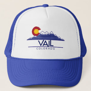 Vail Colorado wood mountains hat