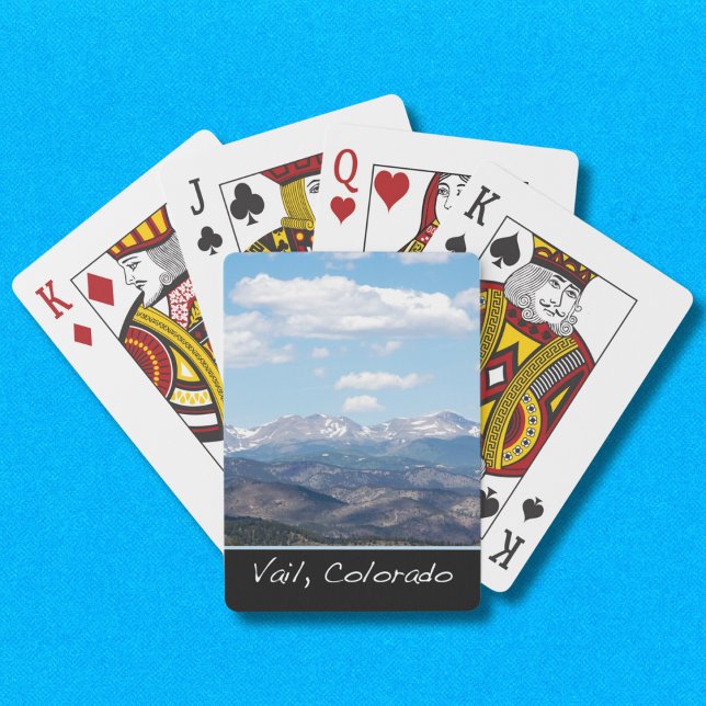 Vail Mountains Colorado  Poker Cards (Creator Uploaded)
