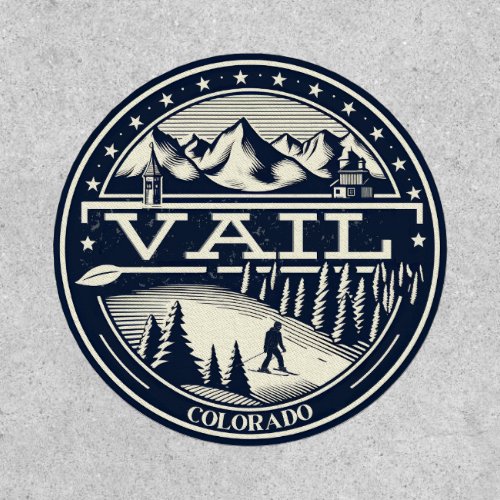 Vail Ski Resort Colorado Skiing  Snowboarding Patch