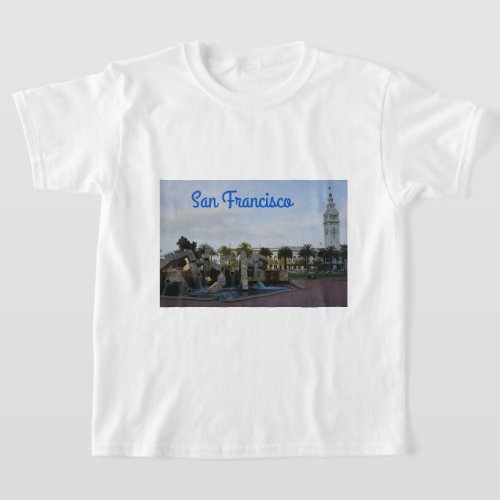 Vaillancourt Fountain  Ferry Building T_shirt
