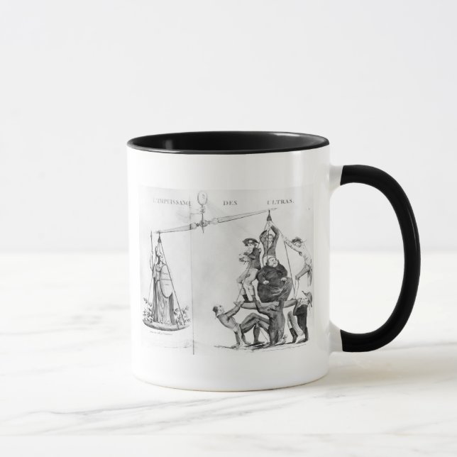 Vain efforts of the Ultras, 1819 Mug (Right)