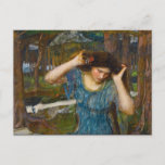 Vain Lamorna Study for Lamia by Waterhouse Postcard