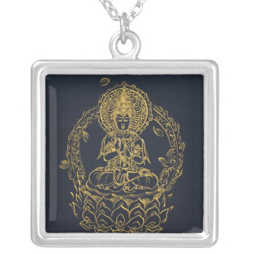 Vairocana Silver Plated Necklace