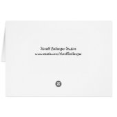 Vaisakhi Card Romanized Punjabi City Silhouette (Back Horizontal)