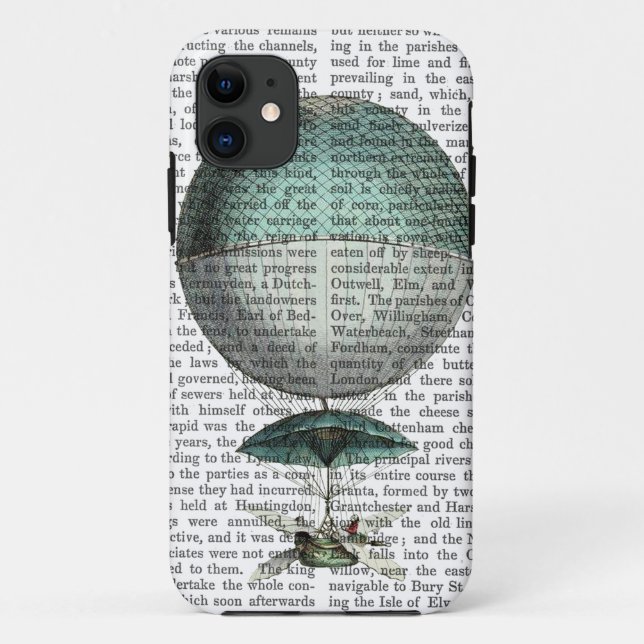 Vaisseau Volant Hot Air Balloon Case-Mate iPhone Case (Back)