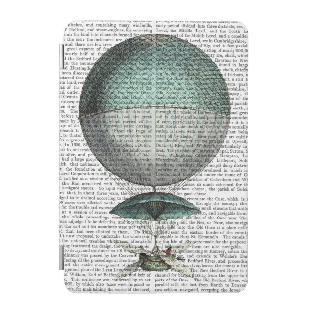 Vaisseau Volant Hot Air Balloon iPad Mini Cover (Front)