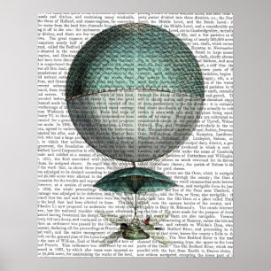 Vaisseau Volant Hot Air Balloon Poster