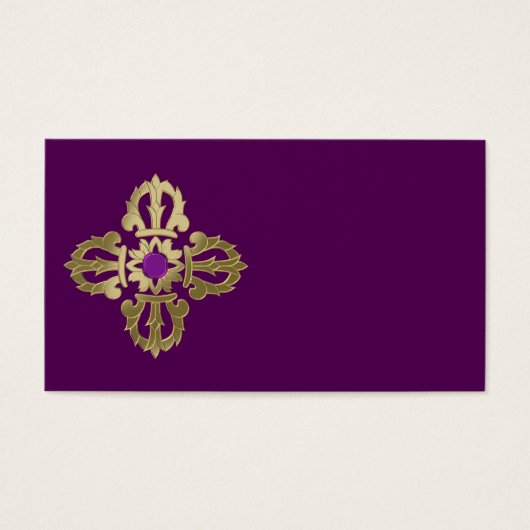 Vajra golden buddhist symbol (Front)