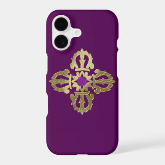 Vajra golden buddhist symbol iPhone 17 case