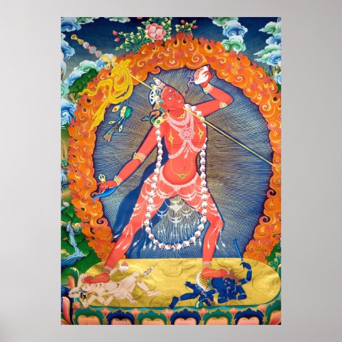 Vajra Yogini Meditation Poster