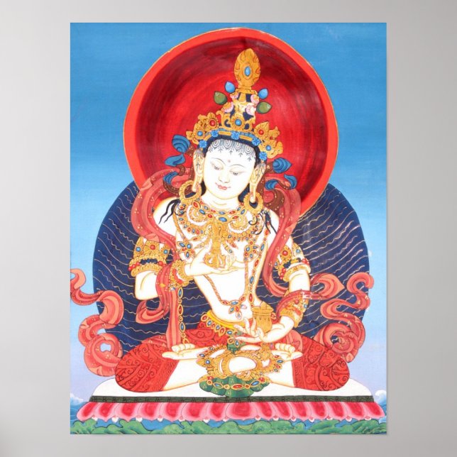 Vajrasattva Poster - Stylized (Front)