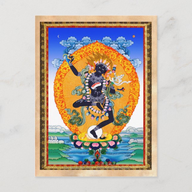 Vajravarahi Cool oriental tibetan Nairatmya Postcard (Front)