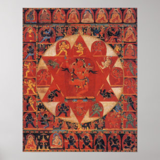 Vajravarahi Mandala Poster