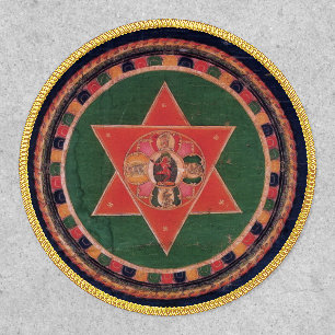 Vajravarahi Vajrayogini Tibetan Buddhist Mandala Patch