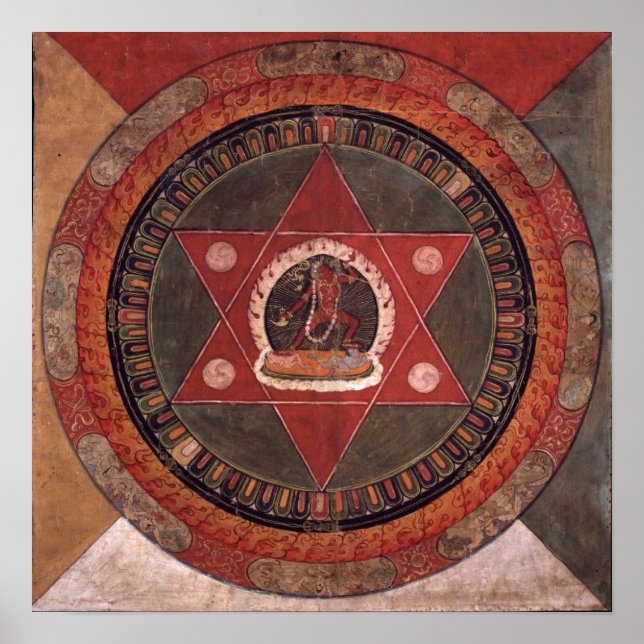 Vajrayogini Mandala Poster (Front)
