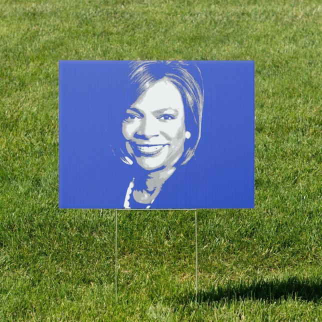 Val Demings Sign (Insitu)