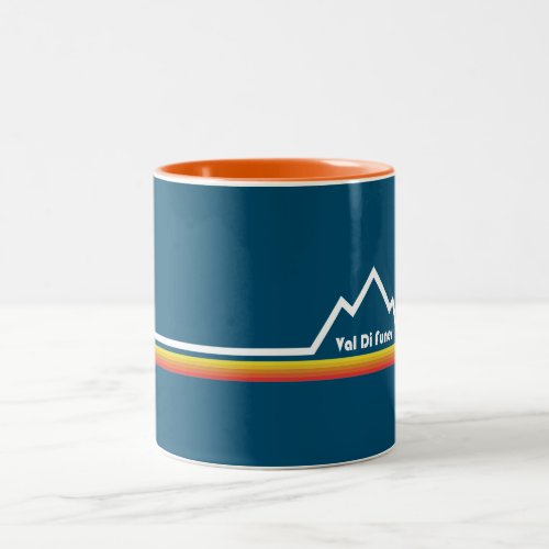 Val Di Funes Italy Two_Tone Coffee Mug
