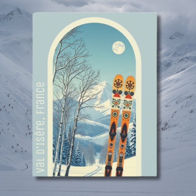 Val d'Isère France ski holiday Postcard (Creator Uploaded)