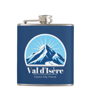 Val d'Isère France ski resort Flask