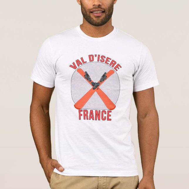 Val d'Isere, France T-Shirt (Front)