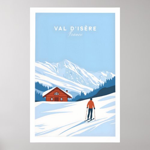 Val-dIsère Poster France 1
