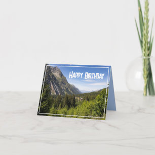 Val Ferret, Valais, Switzerland Birthday Card