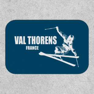 Val Thorens France Skier Patch
